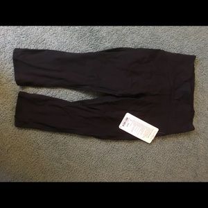 Train Times Crop Lulu Lemon Leggings